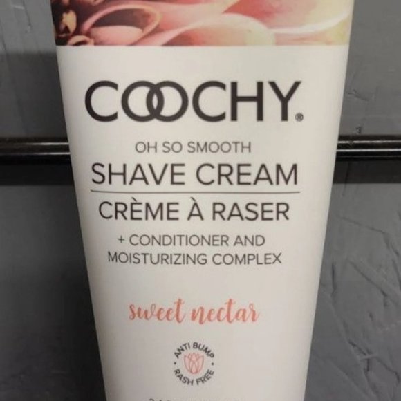 Coochy Rash Free Shave Cream-Sweet Nectar 3.4oz - Picture 2 of 5